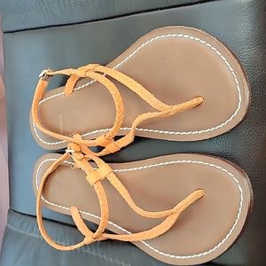 Bernardo orange Sandals 9m